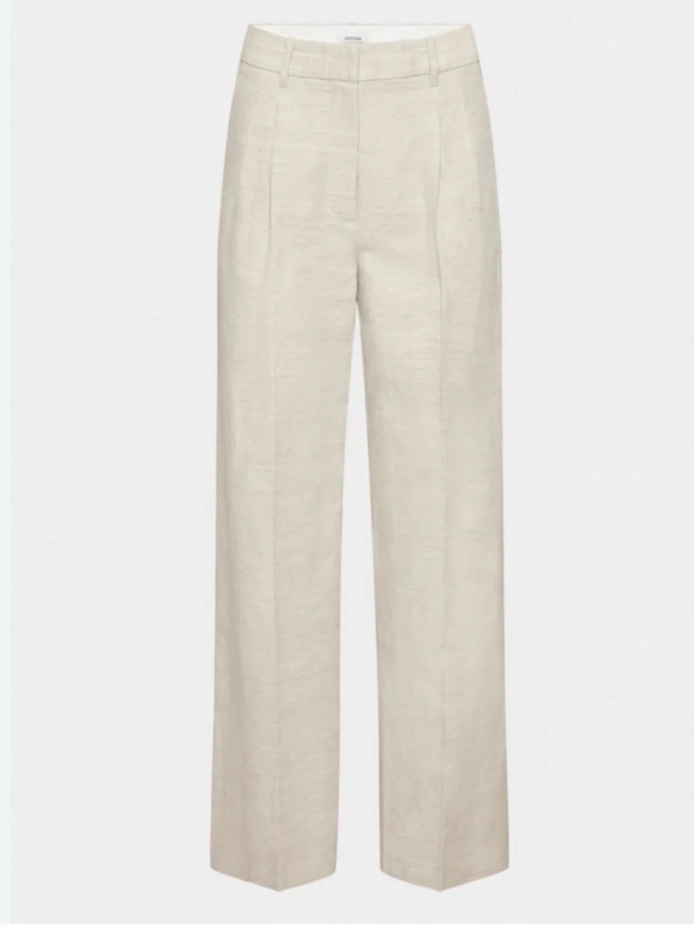 Aritzia The Effortless Pant Linen Natural Ecru